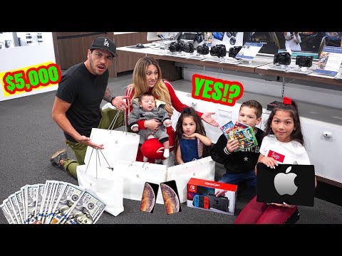 9 And 7 Year Olds Control Our Lives With $5,000 For 24 Hours | Familia Diamond