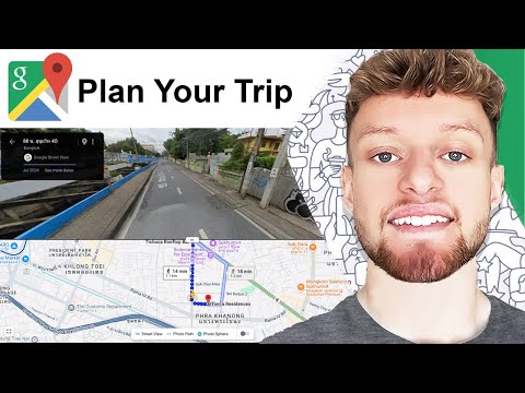How To Use Google Maps Street View To Plan/See Your Journey (Step By Step)