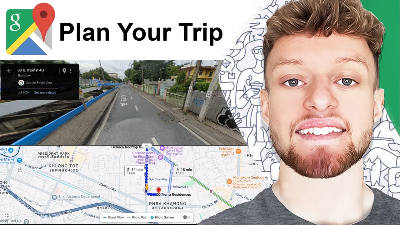 How To Use Google Maps Street View To Plan/See Your Journey (Step By Step)