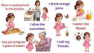🎯 Simple Daily Use Sentences | English Learning A1 A2 | Daily English Conversation Practice