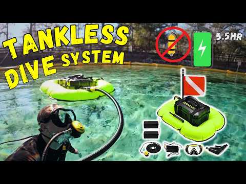 Scuba Diving Without a Tank?! My First Look at a Tankless System