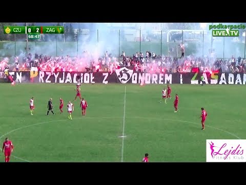 Czuwaj Przemyśl - Zagłębie Sosnowiec 0-3 [KIBICE, DOPING, OPRAWA]