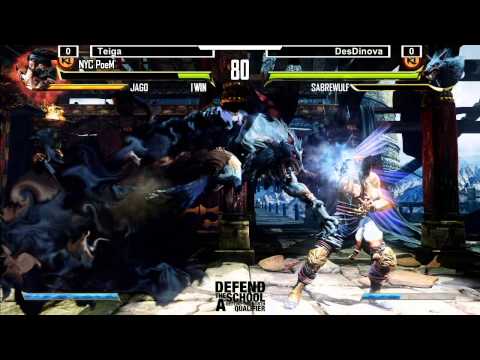 Killer Instinct @ Defend the School - Teiga (Jago) vs DesDinova (Sabrewulf)
