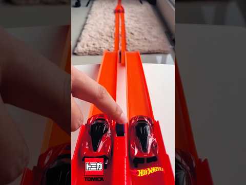 Thumbnail for Part 2 - Tomica vs Hotwheels LaFerrari #toys #mainan track drag race! #diecast by Ferrari, LaFerrari