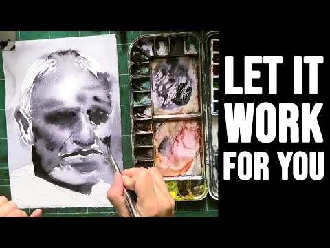 Stop Interrupting Watercolor and Let it Work for YOU