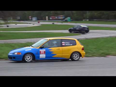 MATEUSZ RAKUS - HONDA CIVIC - finałowa 7 Runda AB CUP i BMW-Challenge  Tor Kielce 14-10-2017