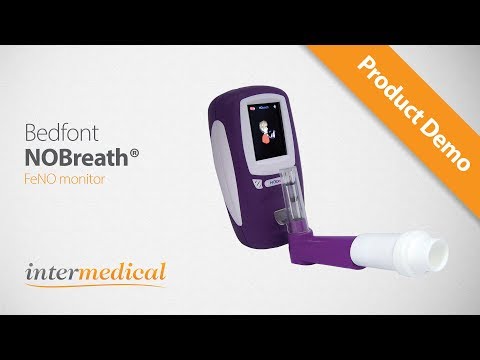 Bedfont NObreath FeNO Monitor Demonstration Video