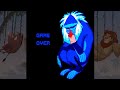 The Lion King: Simba's Mighty Adventure - Game Over (GBC)