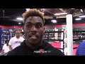 JERMALL CHARLO  "IM A FORCE TO BE RECKONED W/AT 160! CANELO, ANDRADE HAVE TO SEE ME SOONER OR LATER"