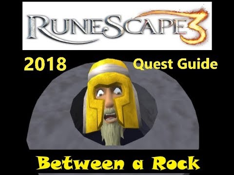 pur Golden The Guide of Gielinor 2018 Quest Guide - Between a Rock