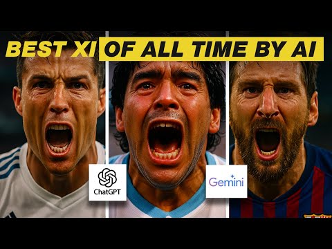 The Best Football XI of All Time – Selected by AI!