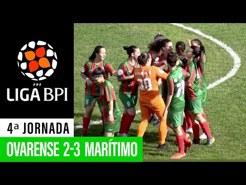 Liga BPI: Ovarense 2 - 3 Marítimo
