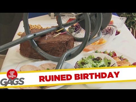 Ruined Birthday Party Prank