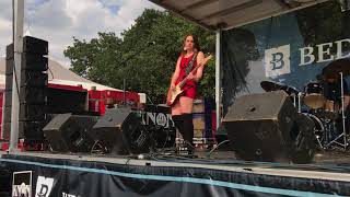 ALLY VENABLE BAND WITH ERIC STECKEL- BEDFORD, TX BLUES FEST & BBQ-SEPT 2, 2017