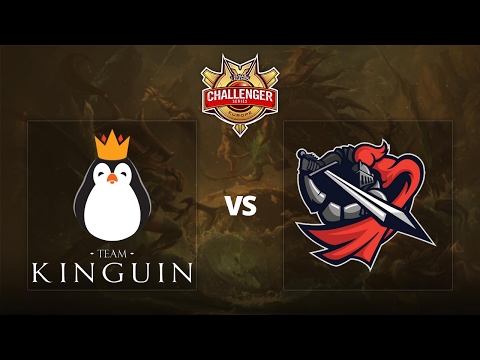 [LoL] Team Larseen vs Team Kinguin - EU Challenger Series Qualifiers - Day 4