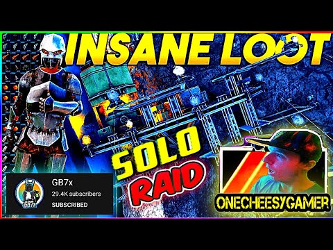 SOLO RAIDING 3 Online Bases for INSANE LOOT! - Ark PVP (GB7x Reaction)