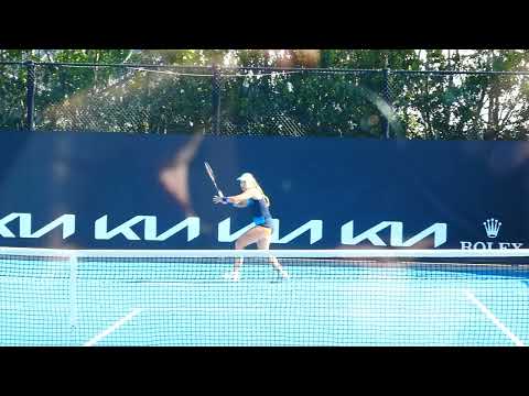 Anna Blinkova - 6 forehands