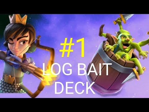 CAN'T DEFEND THIS _ BEST LOG BAIT DECK IN CLASH ROYALE