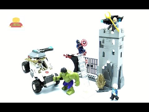 Vidéo LEGO Marvel 76041 : L'attaque de la forteresse d'Hydra