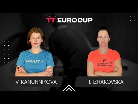 07:00 Vasylysa Kanunnikova - Inha Izhakovska 10.09.2025 TT Euro.Cup Women Ukraine Star TABLE 3