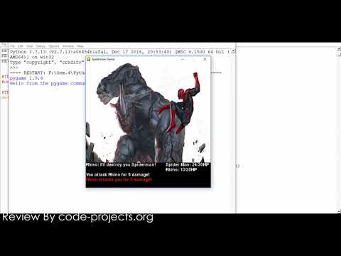 Simple Spider Man Game In Python With Source Code Source Code Projects