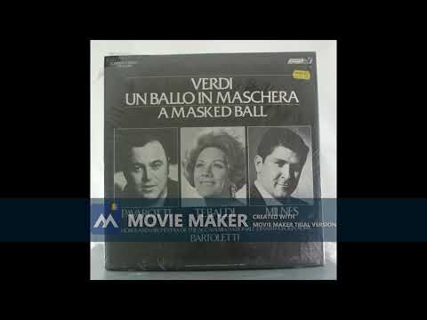 VERDI: UN BALLO IN MASCHERA (1970) Pavarotti-Tebaldi-Milnes