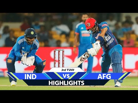 IND vs AFG Today Match Highlights: India vs Afghanistan 3rd T20 Match Hindi Highlights