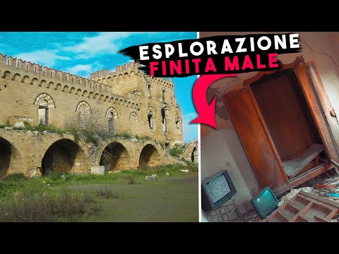 ESPLORAZIONE di un CASTELLO ABBANDONATO *FINITA MALE*..