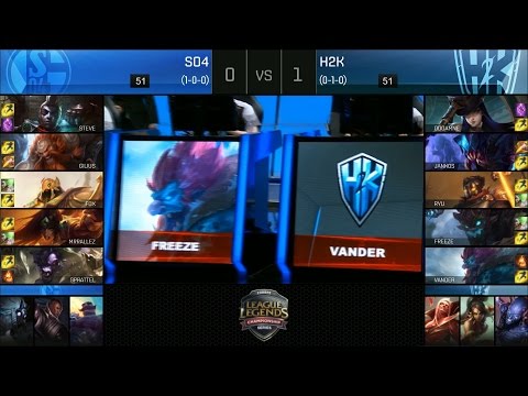 H2K vs S04 Highlights - H2K vs FC SCHALKE 04 Game 2 EU LCS Week 1 Summer 2016