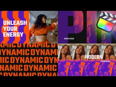 Kinetic Slideshow Modular Template for Final Cut Pro — MotionVFX