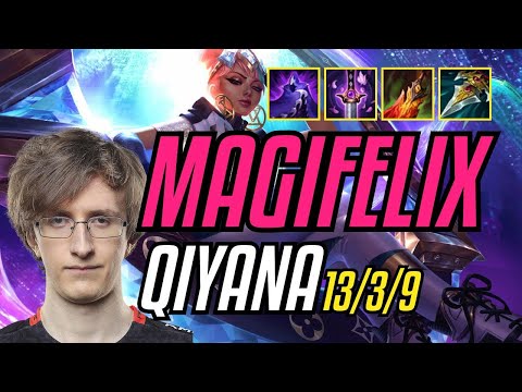 finalvideoMAGIFELIX - QIYANA vs AKALI MID - EUW CHALLENGER - PATCH 11.8