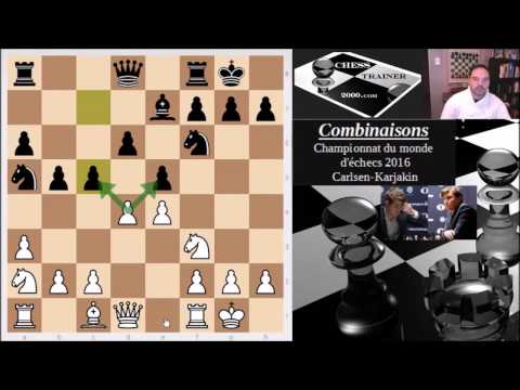 Combinaisons du Championnat Du Monde d'Echecs 2016