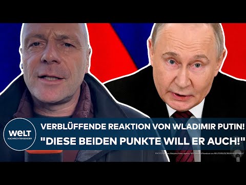 Video Thumbnail: UKRAINE-KRIEG: Verblüffende Reaktion von Wladimir Putin! "Diese beiden Punkte will er auch!"