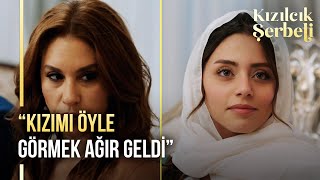 Kıvılcım, Doğa'nın başını örtmesinden rahatsız oluyor! | Kızılcık Şerbeti 19. Bö