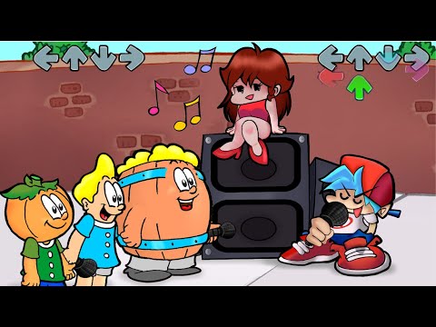 Cantando na Esquina - Barril, Rafa e Cabeção em Friday Night Funkin