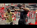 Cluster sets Shoulder Workout ft Carlos Thomas