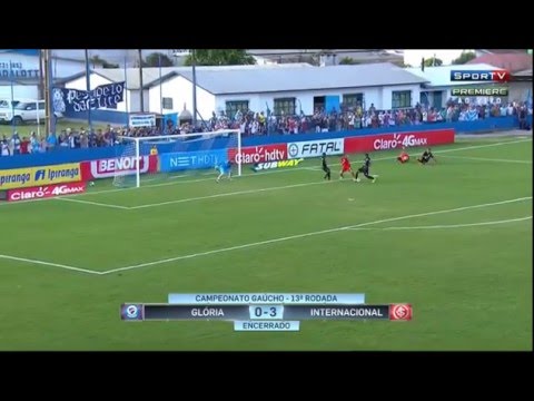 OS GOLS / INTERNACIONAL 3 X GLÓRIA /CAMPEONATO GAÚCHO/03/04/2016