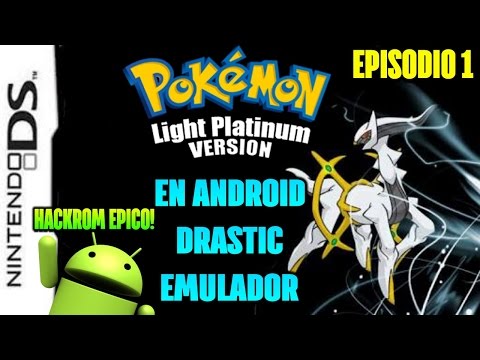 Pokemon Light Platinum DS en Android - El mejor HackRom - Emulador Drastic Video
