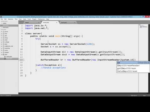 How To Make Chat Application Using Socket Programming Java Client And Server Chat Application