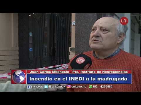 Incendio en el INEDI