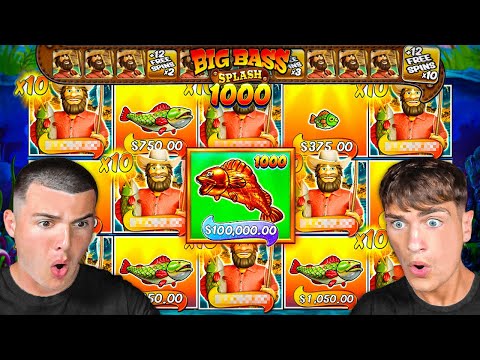 WE FINALLY HIT THE 1000X FISH ON BIG BASS SPLASH!