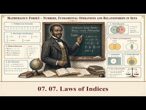 Laws of Indices