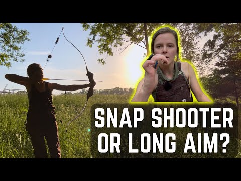 How I Shoot a Traditional Bow