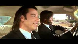 Quarter Pounder with cheese in Pulp Fiction scene