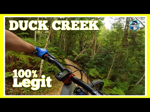 WE RIDE A HIDDEN GEM || DUCK CREEK MTB PARK is Full of Berms, Jumps, Berms & Berms!