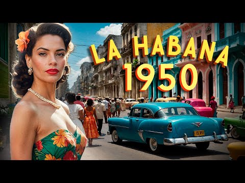 La Habana en los Años 50: Glamour, Autos Clásicos y Ritmo Cubano