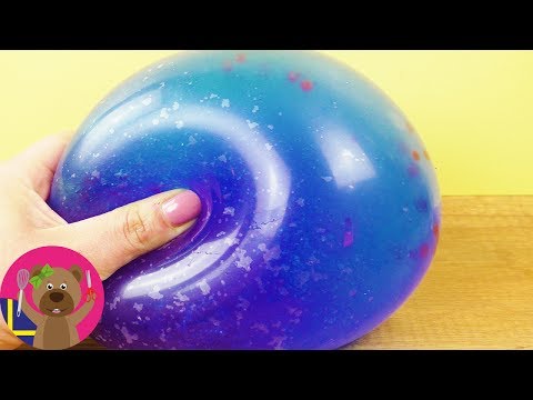 Gör det själv: XXL antistressboll | 1,5 liter ballong med Glibbi och Orbeez vattenkulor