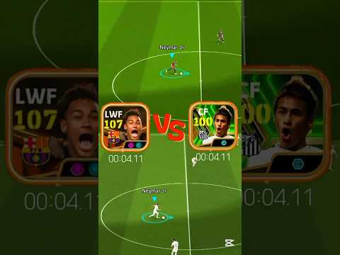 Bigtime Neymar vs Santos Neymar Card Speedy Challenge In eFootball 2025 #efootball #pes #pesmobile