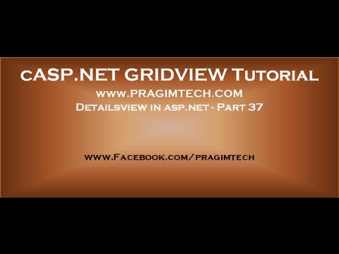 Detailsview in asp net Part 37