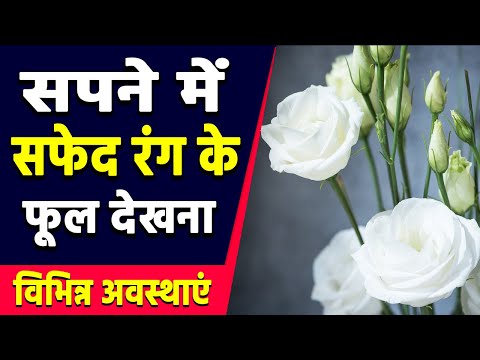 Sapne me safed phool dekhna | seeing white flower in dream | safed phool ka sapna dekhna